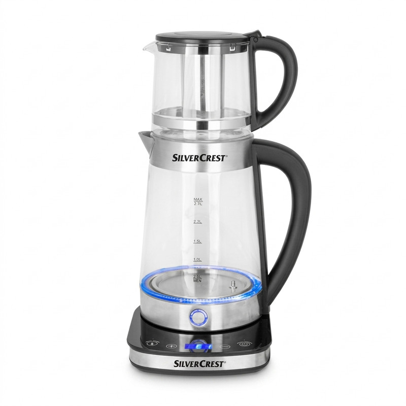چای‌ ساز روی هم سیلور کرست مدل AD-8854 - نمای 1